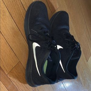 Black Nike sneakers